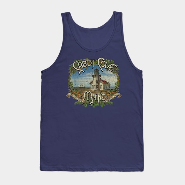 Cabot Cove Maine 1780 Tank Top by JCD666